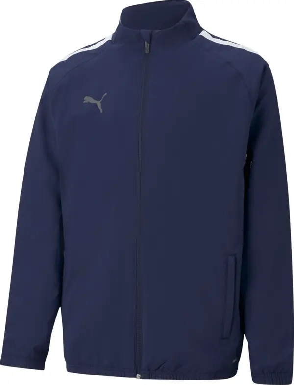 PUMA PUMA Sportska jakna 'Team'  tamno plava / bijela