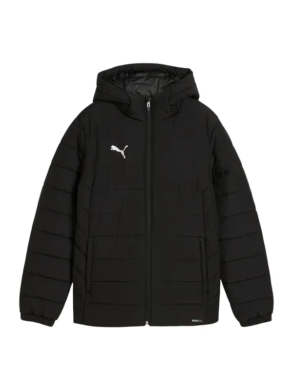 PUMA PUMA Sportska jakna 'TeamAdditions'  crna / bijela