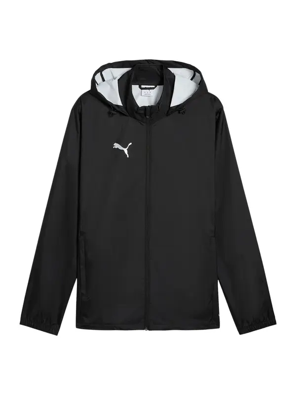 PUMA PUMA Sportska jakna 'TeamAdditions'  crna / bijela