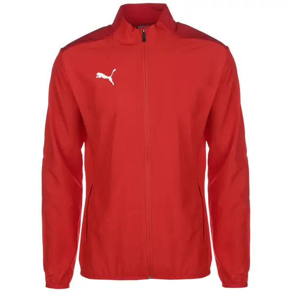 PUMA PUMA Sportska jakna 'TeamGOAL 23'  crvena / bijela