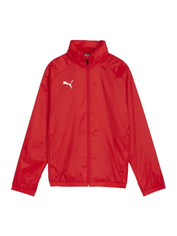 PUMA PUMA Sportska jakna 'TeamGoal'  svijetlo crvena / bijela