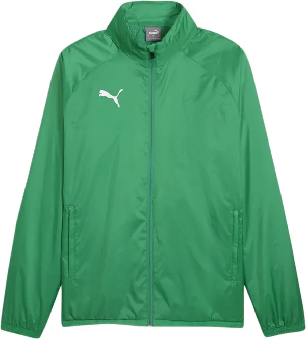 PUMA PUMA Sportska jakna 'TeamGoal'  zelena / bijela
