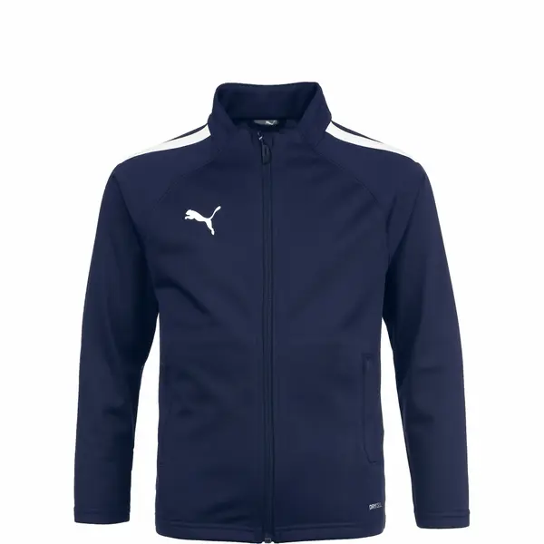 PUMA PUMA Sportska jakna 'TeamLIGA'  indigo / bijela