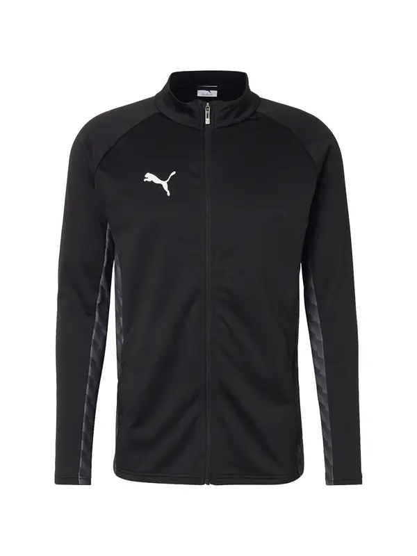PUMA PUMA Sportska jakna 'TeamLIGA26'  siva / tamo siva / crna / bijela