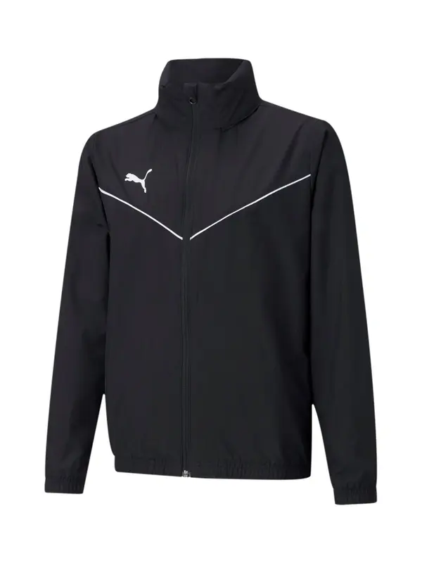 PUMA PUMA Sportska jakna 'TeamRISE'  crna / bijela