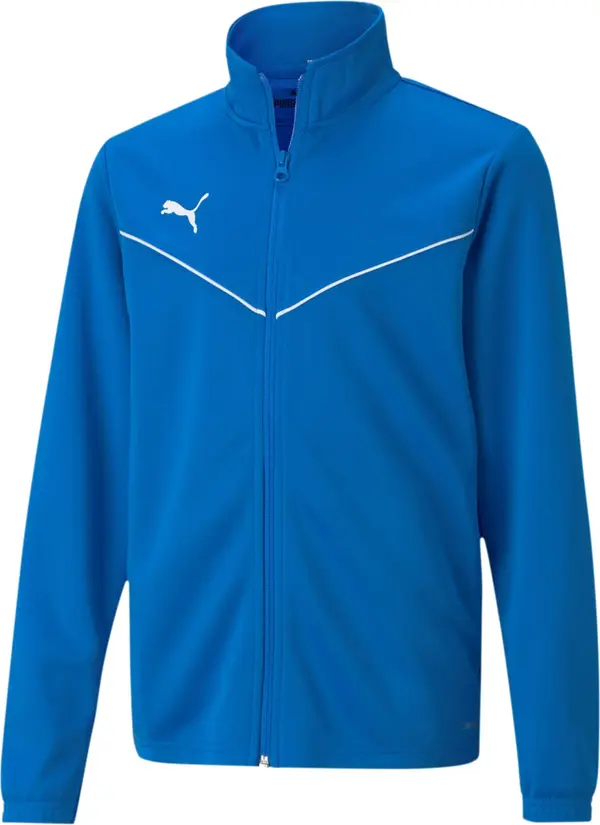 PUMA PUMA Sportska jakna 'TeamRise'  plava / bijela