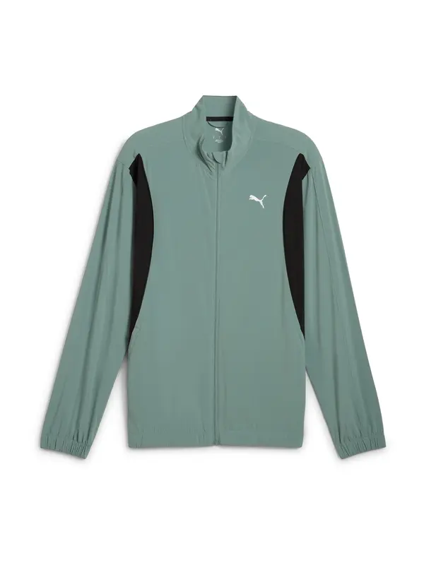 PUMA PUMA Sportska jakna 'Velocity'  pastelno zelena / crna