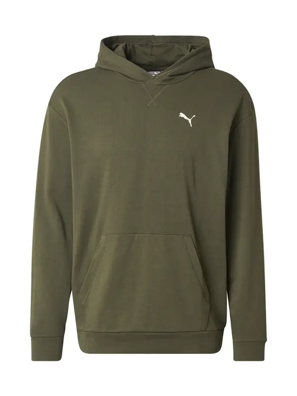 PUMA PUMA Sportska sweater majica 'Better'  siva / kraljevski zelena / marelica / bijela