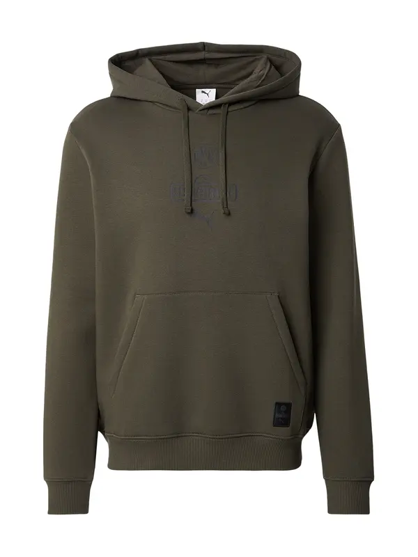 PUMA PUMA Sportska sweater majica 'BVB x Sesame Street'  svijetloplava / žuta / maslinasta / narančasta