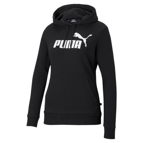 PUMA PUMA Sportska sweater majica  crna / bijela