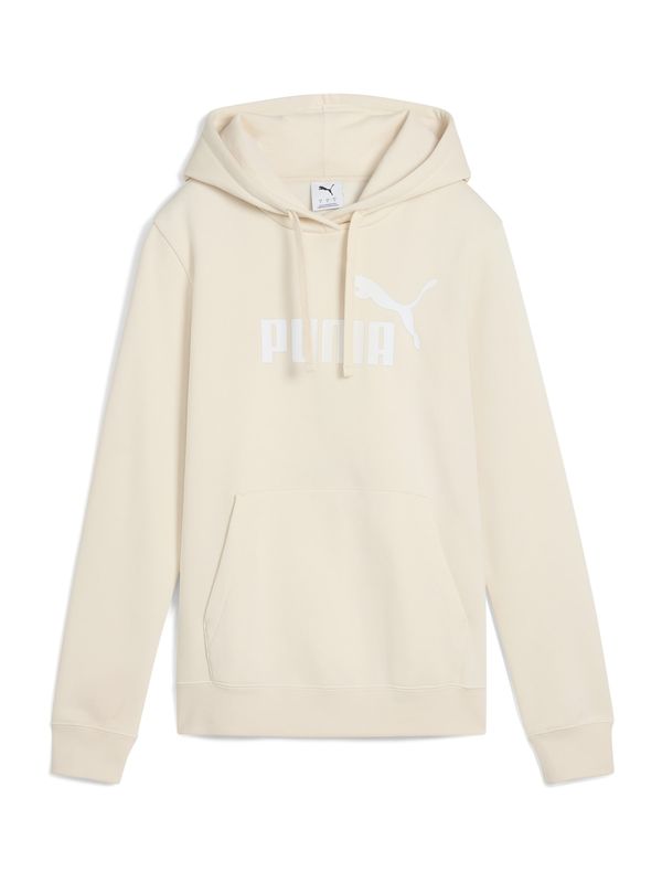 PUMA PUMA Sportska sweater majica 'ESS No. 1'  bijela / prljavo bijela
