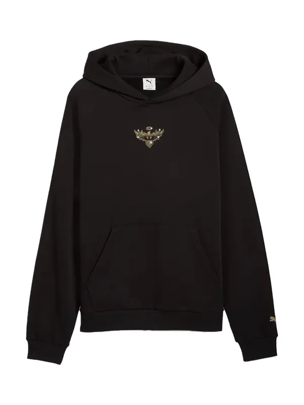 PUMA PUMA Sportska sweater majica 'Melo Alwayz 1'  pijesak / bijela
