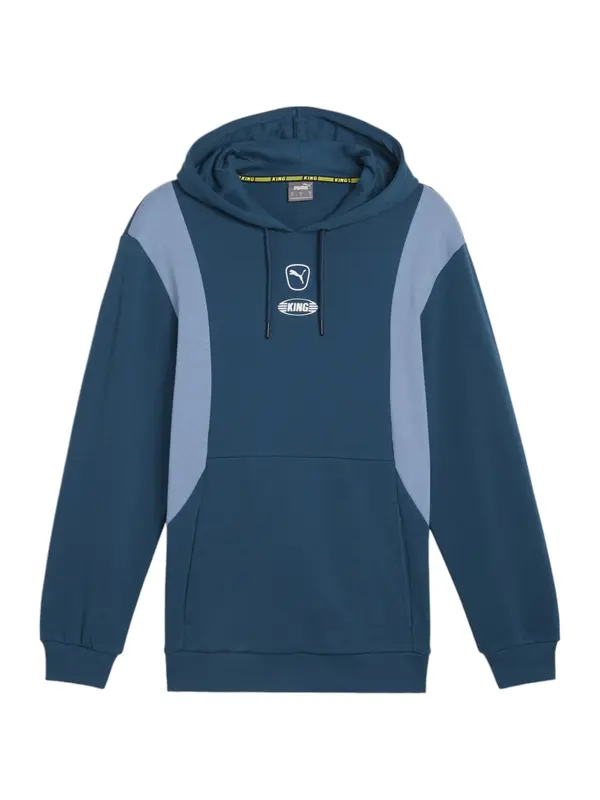 PUMA PUMA Sportska sweater majica  mornarsko plava / sivkasto plava / bijela