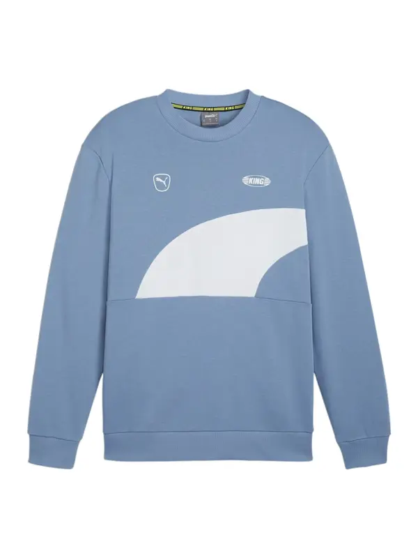 PUMA PUMA Sportska sweater majica  plava / bijela