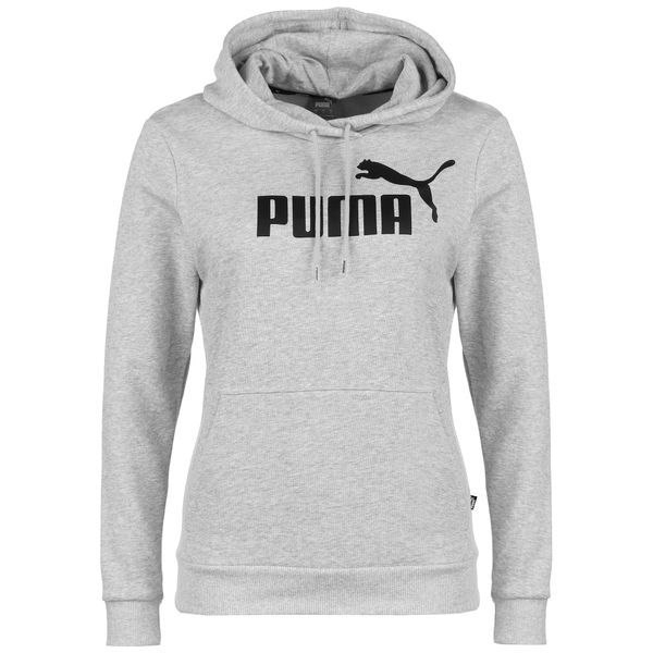 PUMA PUMA Sportska sweater majica  svijetlosiva / crna