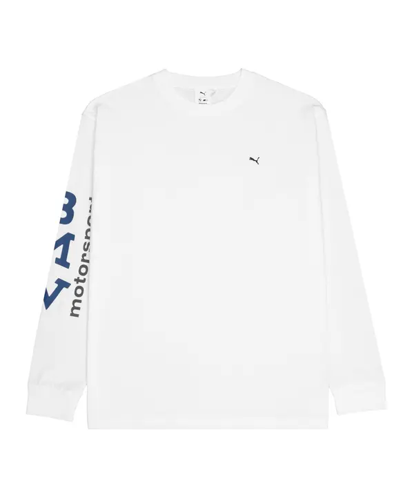 PUMA PUMA Sportska sweater majica  tamno plava / bijela