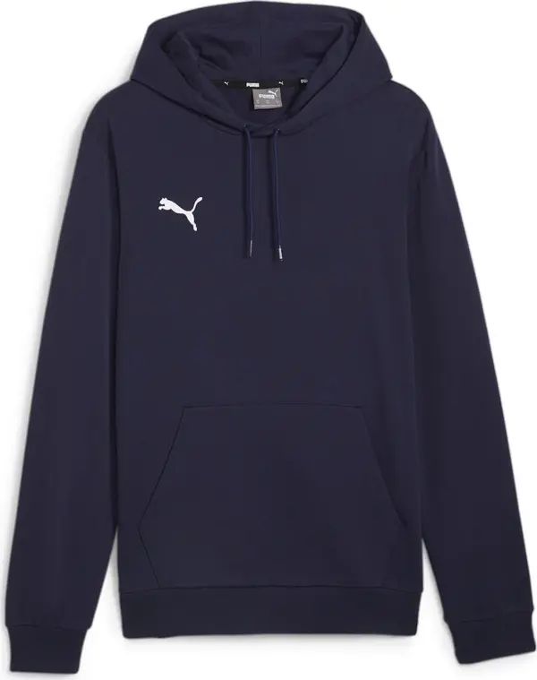 PUMA PUMA Sportska sweater majica 'Team Goal'  morsko plava / bijela