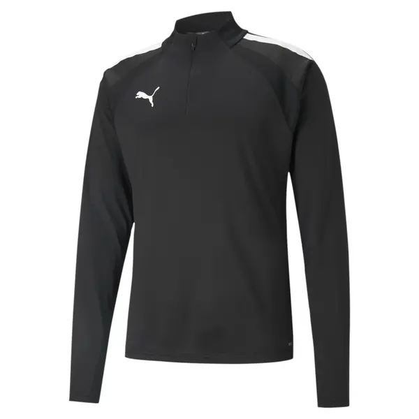 PUMA PUMA Sportska sweater majica 'Team Liga'  crna / bijela