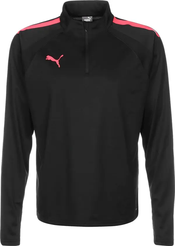 PUMA PUMA Sportska sweater majica 'Team Liga'  crvena / crna