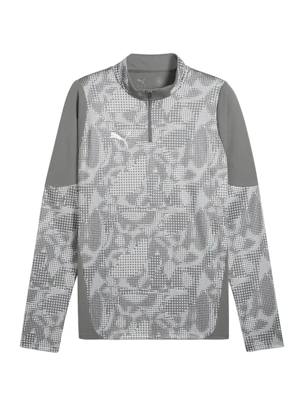 PUMA PUMA Sportska sweater majica 'TeamCup'  bazalt siva / svijetlosiva