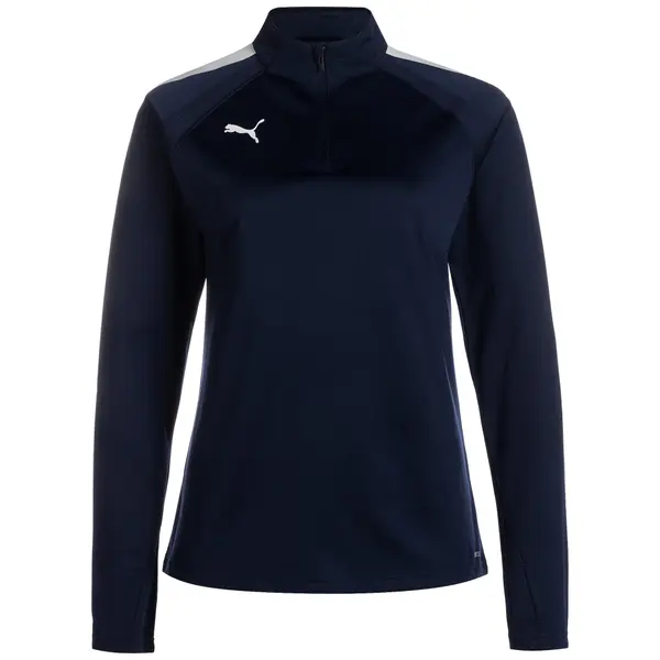 PUMA PUMA Sportska sweater majica 'TeamLiga'  mornarsko plava / bijela