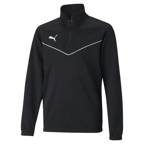 PUMA PUMA Sportska sweater majica 'TeamRise'  crna