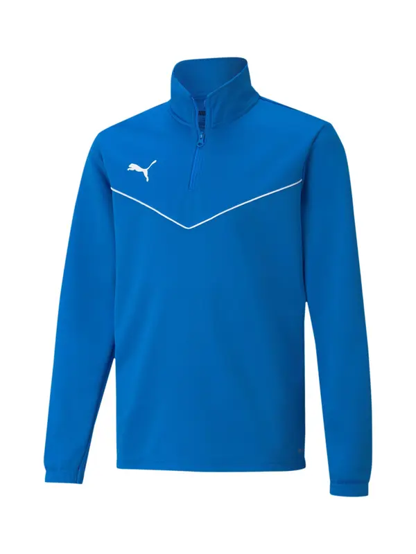 PUMA PUMA Sportska sweater majica 'TeamRise'  plava / bijela