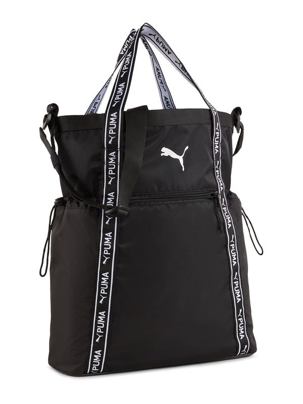 PUMA PUMA Sportska torba 'ESS'  crna / bijela