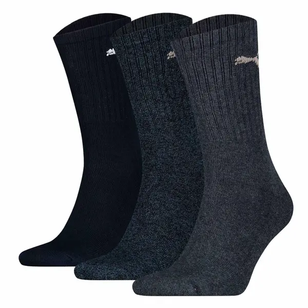 PUMA PUMA Sportske čarape  mornarsko plava / noćno plava / siva melange