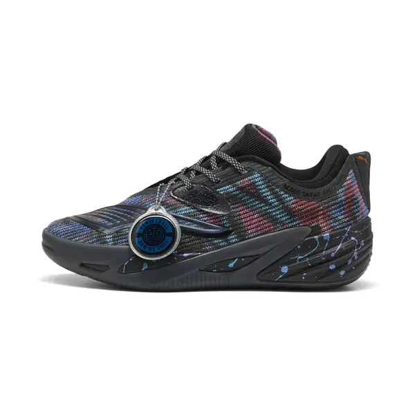 PUMA PUMA Sportske cipele 'All-Pro Nitro™ 2'  svijetloplava / roza / tamno crvena / crna