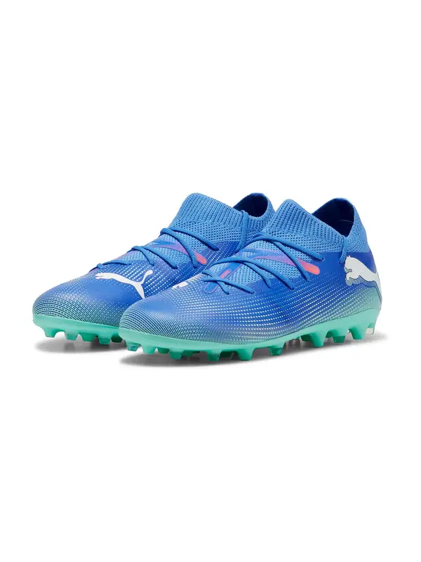 PUMA PUMA Sportske cipele 'Future 7 Match'  plava / žad / bijela