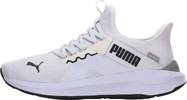 PUMA PUMA Sportske cipele 'Softride Enzo 5'  svijetlosiva / crna / biserno bijela