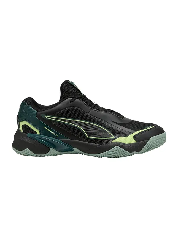 PUMA PUMA Sportske cipele 'Solarstrike 4'  smaragdno zelena / svijetlozelena / crna