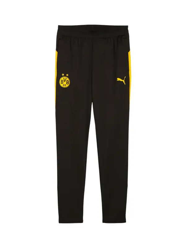 PUMA PUMA Sportske hlače 'Borussia Dortmund'  narančasto žuta / crna