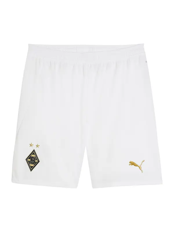 PUMA PUMA Sportske hlače 'Borussia Mönchengladbach 2025/2026'  zlatna / crna / bijela