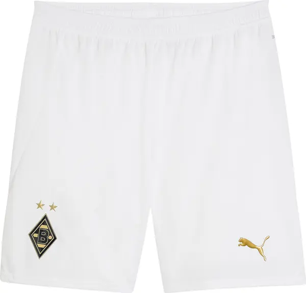 PUMA PUMA Sportske hlače 'Borussia Mönchengladbach'  zlatna / crna / bijela