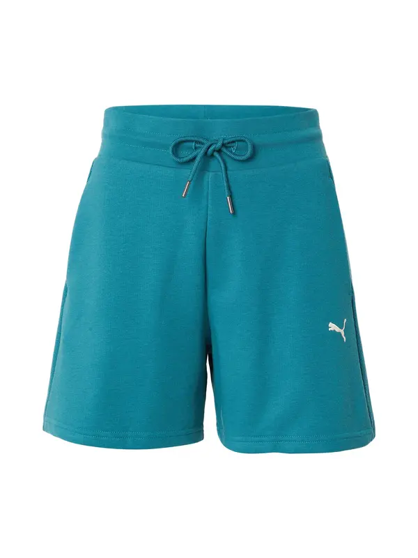 PUMA PUMA Sportske hlače 'Class'  petrol / bijela