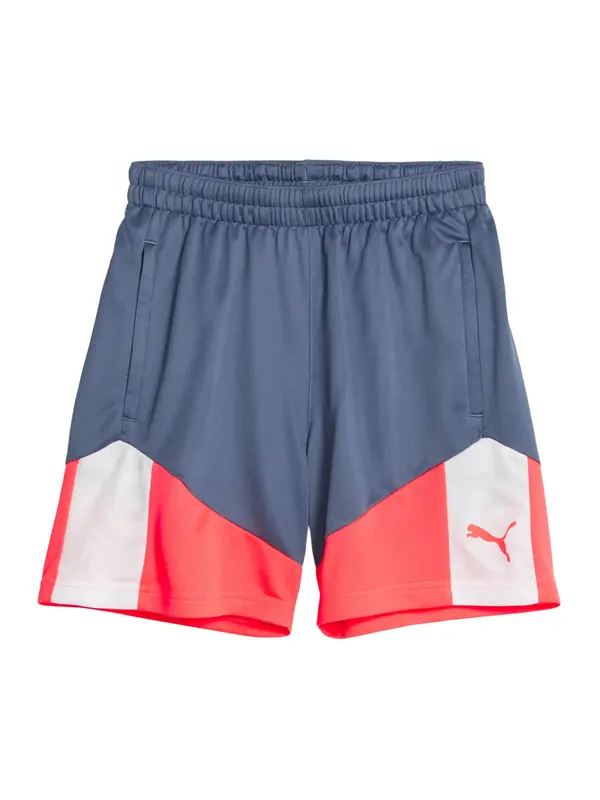 PUMA PUMA Sportske hlače  crno plava / klasično crvena / prljavo bijela