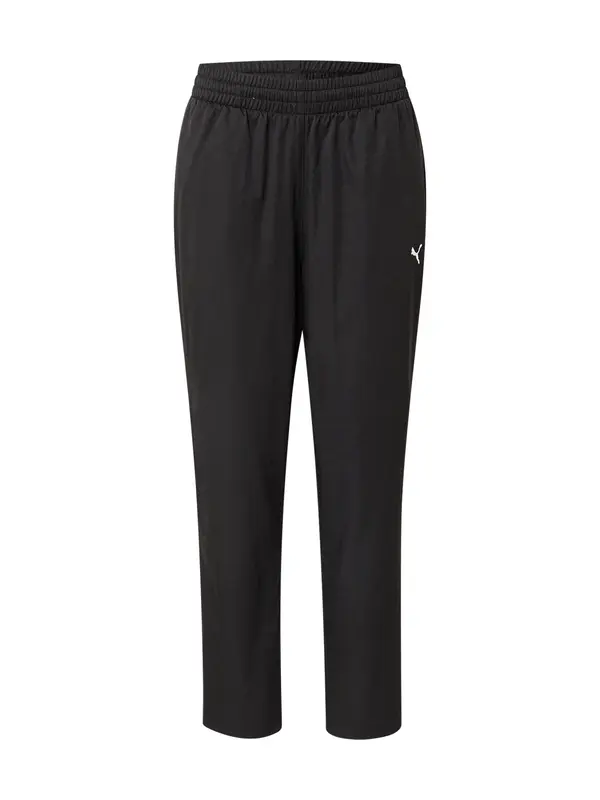 PUMA PUMA Sportske hlače 'ESS'  crna / bijela