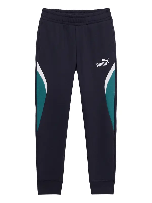 PUMA PUMA Sportske hlače 'Ess'  mornarsko plava / žad / bijela