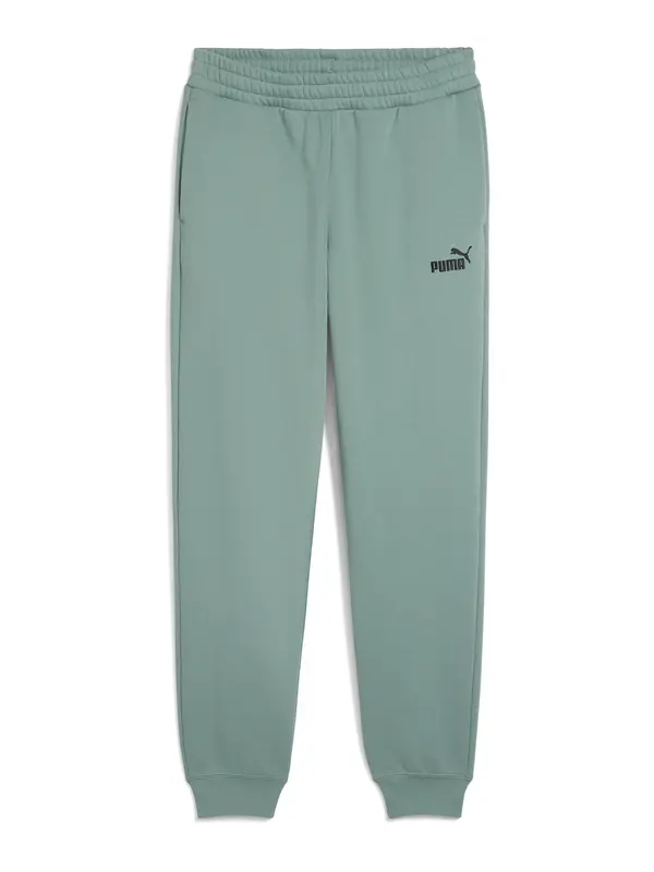 PUMA PUMA Sportske hlače 'ESS No. 1'  pastelno zelena / crna