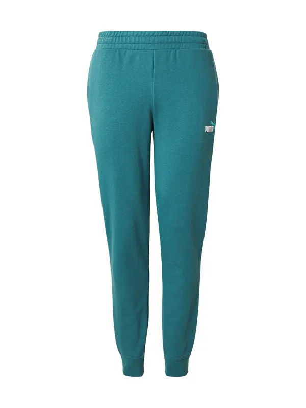 PUMA PUMA Sportske hlače 'ESS No. 1'  smaragdno zelena