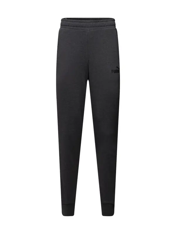 PUMA PUMA Sportske hlače 'ESS'  tamo siva / crna