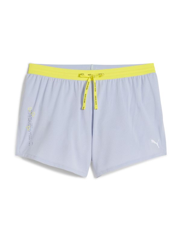 PUMA PUMA Sportske hlače  golublje plava / limun / crna / bijela