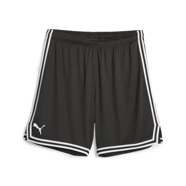PUMA PUMA Sportske hlače 'Hoops Team Game'  crna / bijela