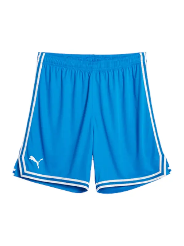 PUMA PUMA Sportske hlače 'Hoops Team Game'  nebesko plava / bijela