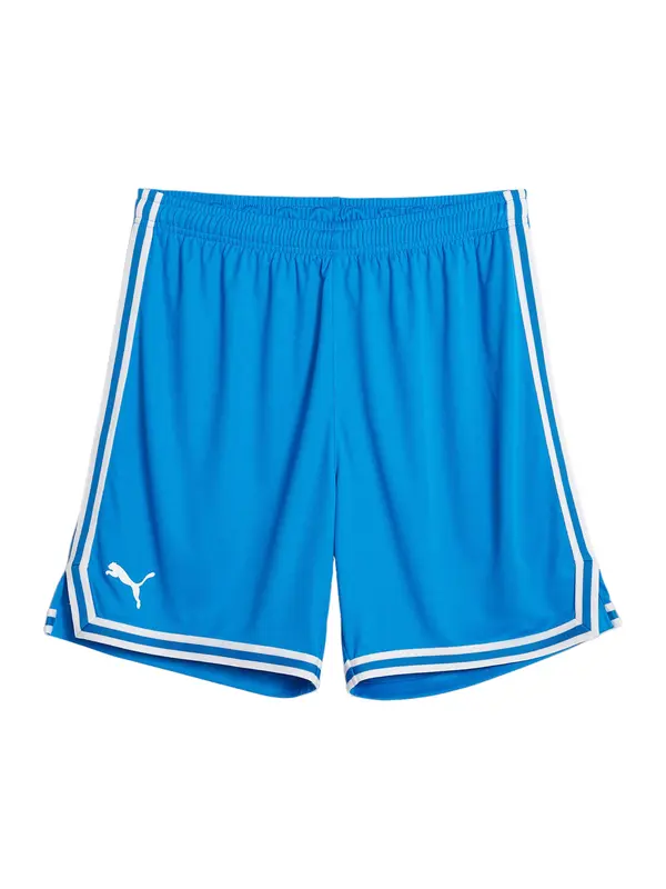 PUMA PUMA Sportske hlače 'Hoops Team Game'  plava / bijela
