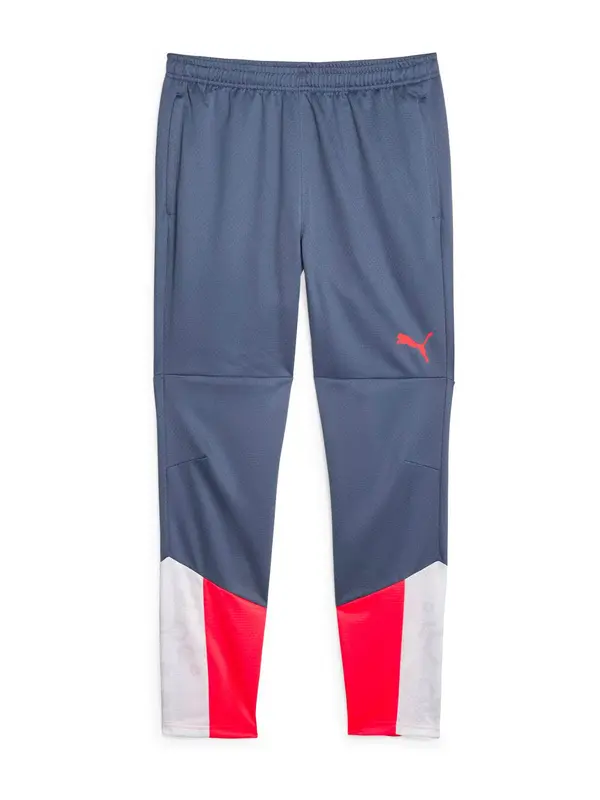 PUMA PUMA Sportske hlače 'IndividualCUP'  golublje plava / crvena / bijela