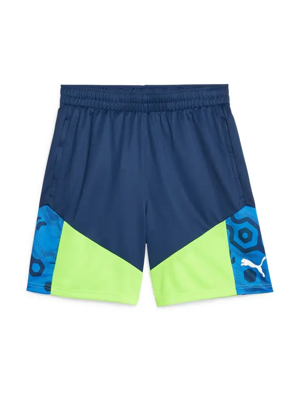 PUMA PUMA Sportske hlače 'IndividualCUP'  plava / zelena / bijela