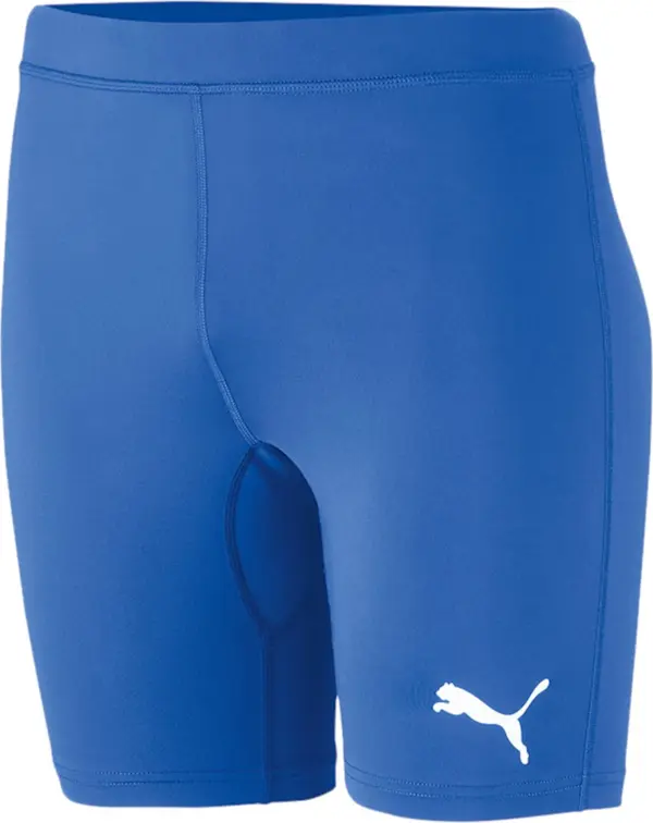 PUMA PUMA Sportske hlače 'Liga'  plava / bijela